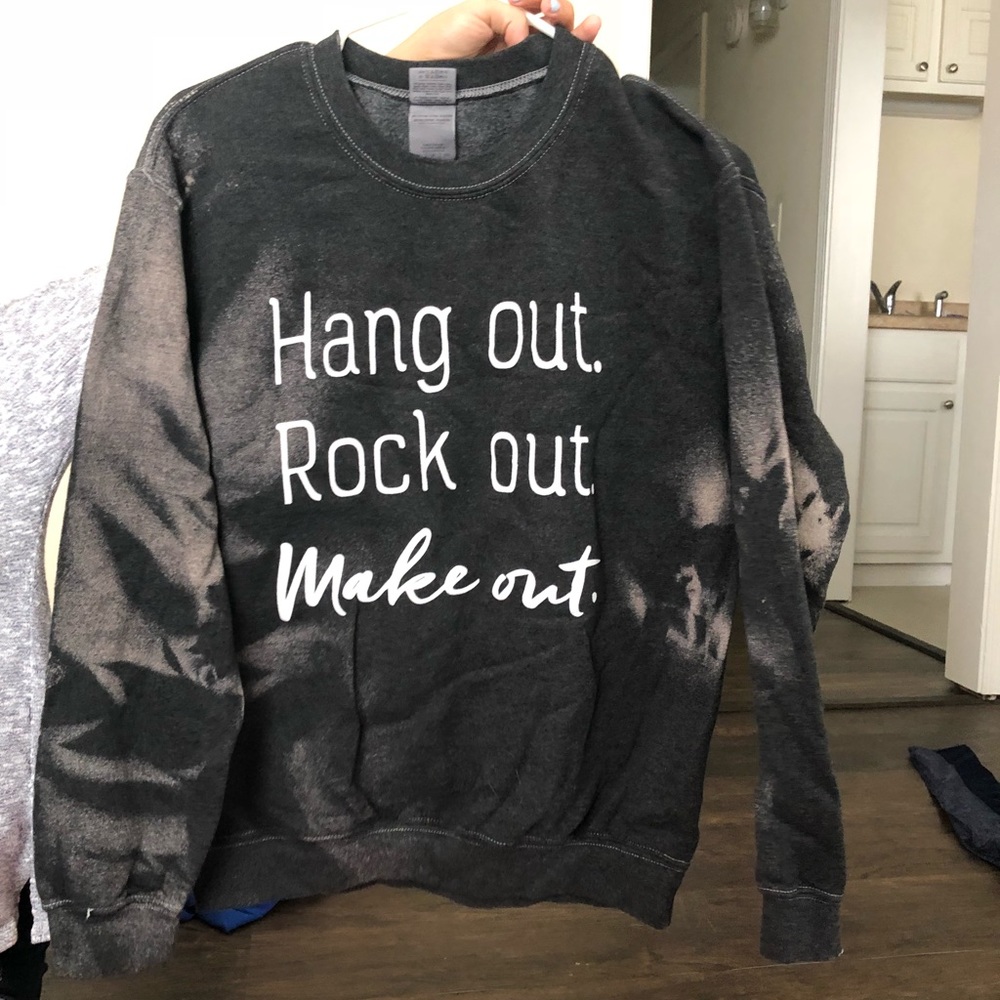 Crew neck sweatshirt